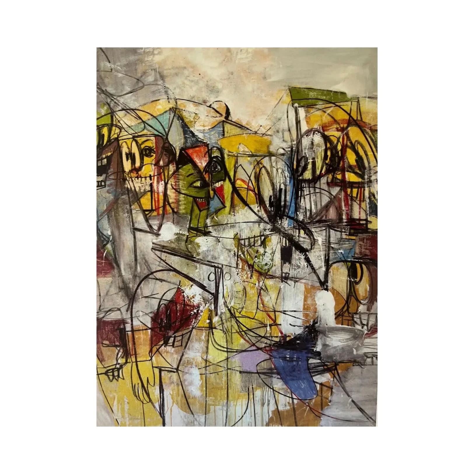 George Condo, Plate 6, Internal Voices, 2011 LYNART STORE