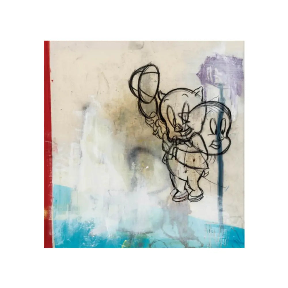 George Morton-Clark, Last Stop Before Marseille, 2019 - Mixed media