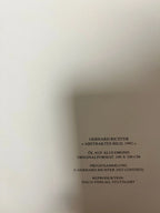 Gerhard Richter, Abstraktes Bild, Print Officielle L.Y.N.A.R.T Store