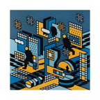 Grafflex, Avoid, 2023 - Painting on canvas