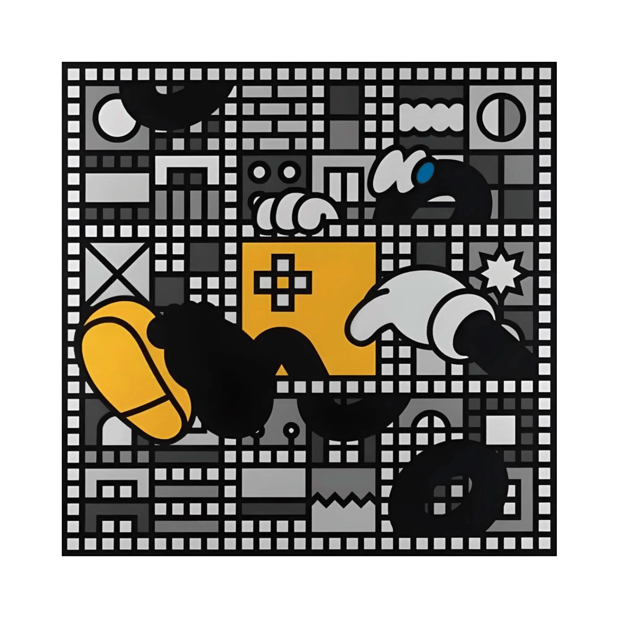 Grafflex, HANG ON, 2023 - Painting on canvas