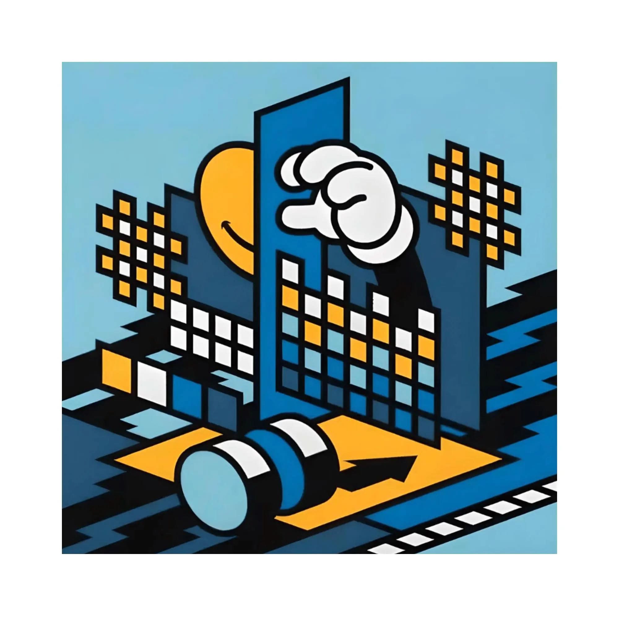 Grafflex, UNKNOWN, 2023 - Painting on canvas