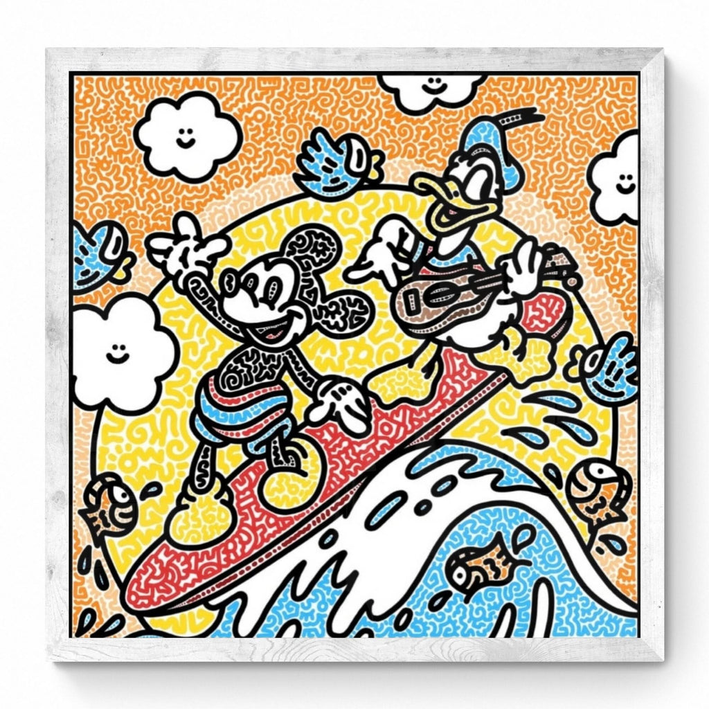 HAWAIIANHOLIDAY - Mr Doodle Sérigraphie LYNART STORE