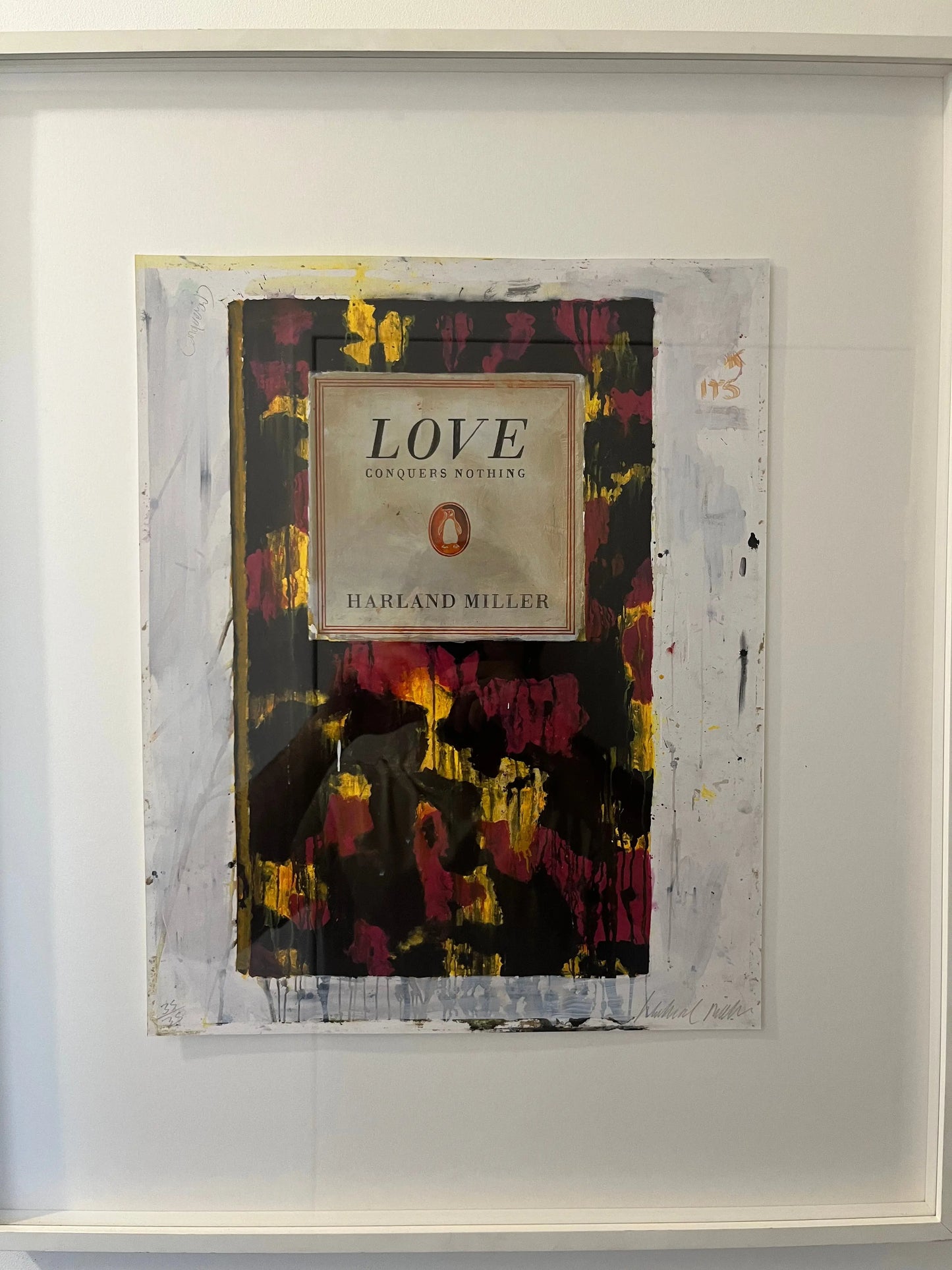 Harland Miller - Love Conquers Nothing, (2011) LYNART STORE