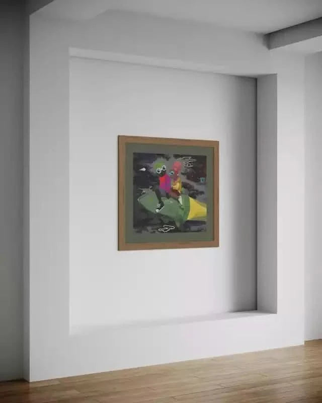 Hebru Brantley, Finally Some Alone Time LYNART STORE