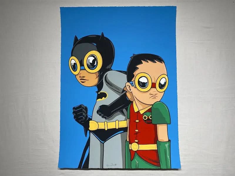Hebru Brantley, Flynamic Duo (2017) (AP) LYNART STORE