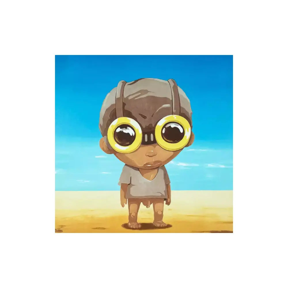 Hebru Brantley, Little Big Head (2020) - Lithograph