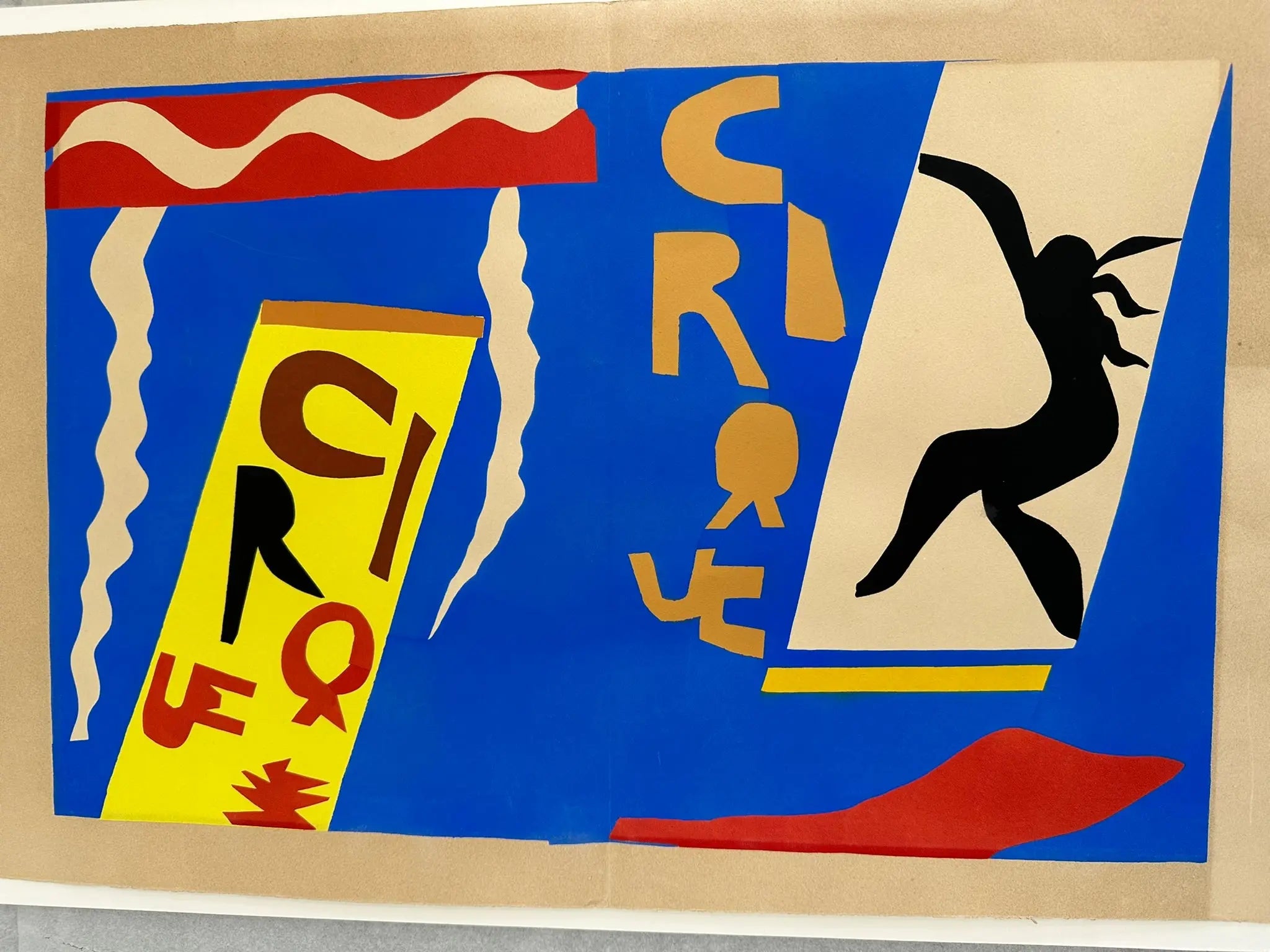 Henri Matisse,  Le cirque (The Circus), plate 2 from Jazz (1947) LYNART STORE