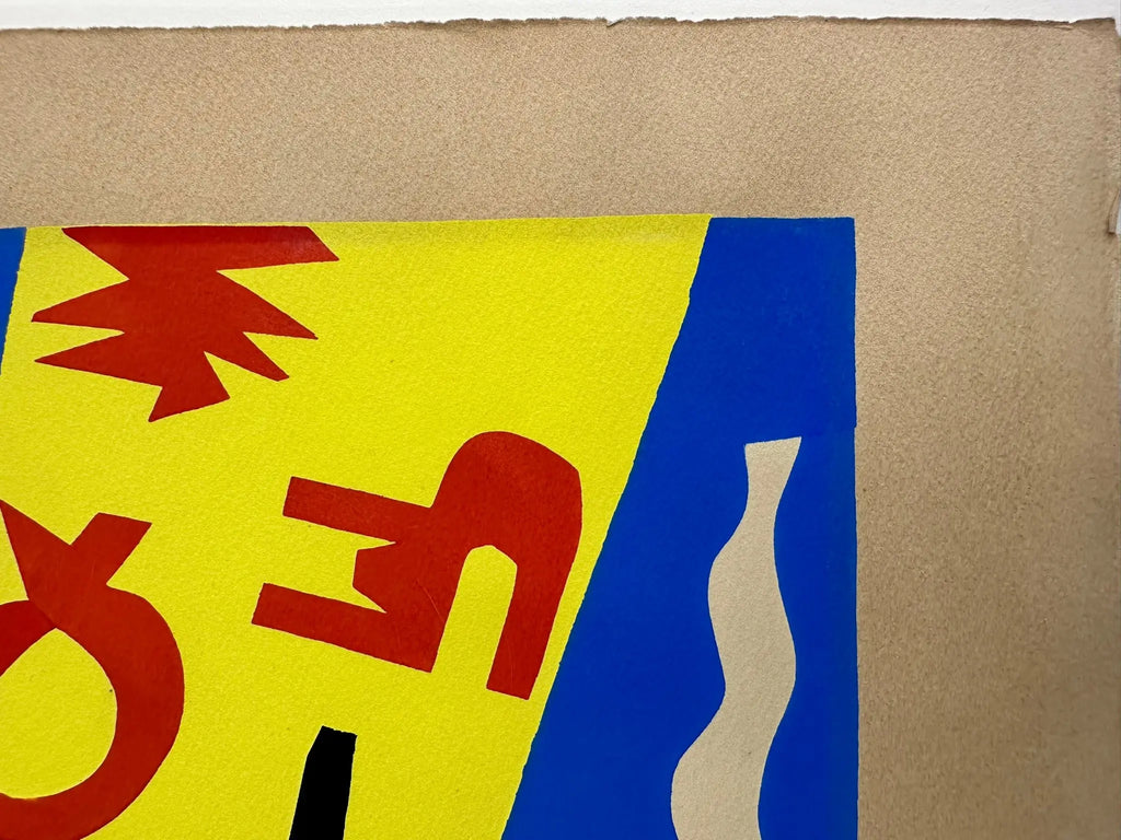 Henri Matisse,  Le cirque (The Circus), plate 2 from Jazz (1947) LYNART STORE