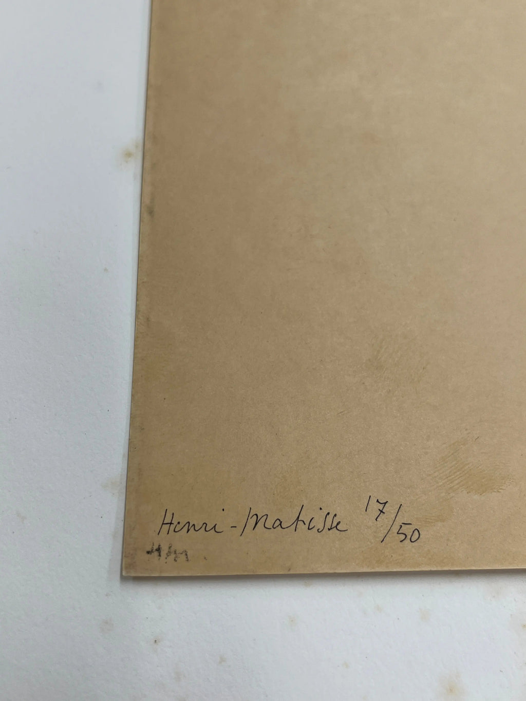 Henri Matisse, Visage légèrement penché vers la gauche / Slightly Tilted Face to the Left 1913 LYNART STORE