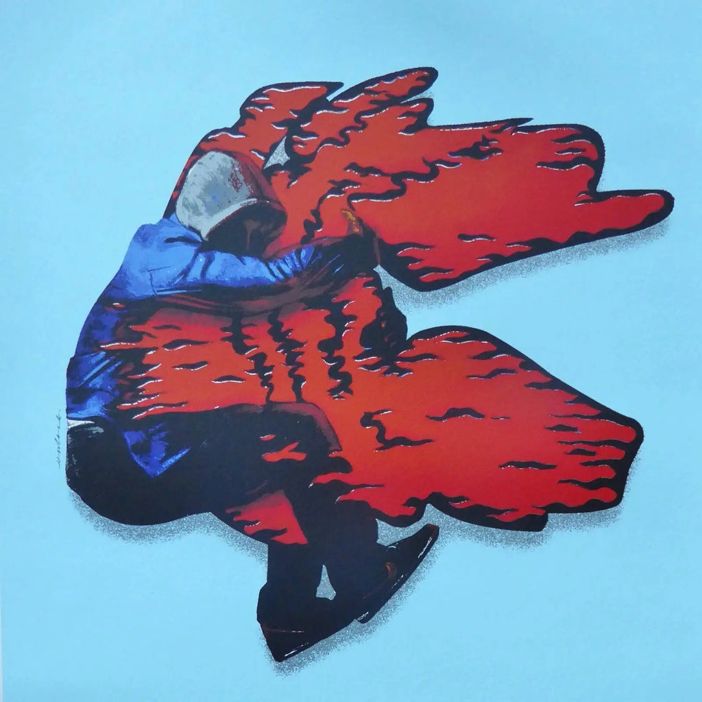 Hijack-Hold-on-to-life-Hold on to Life - Silkscreen 