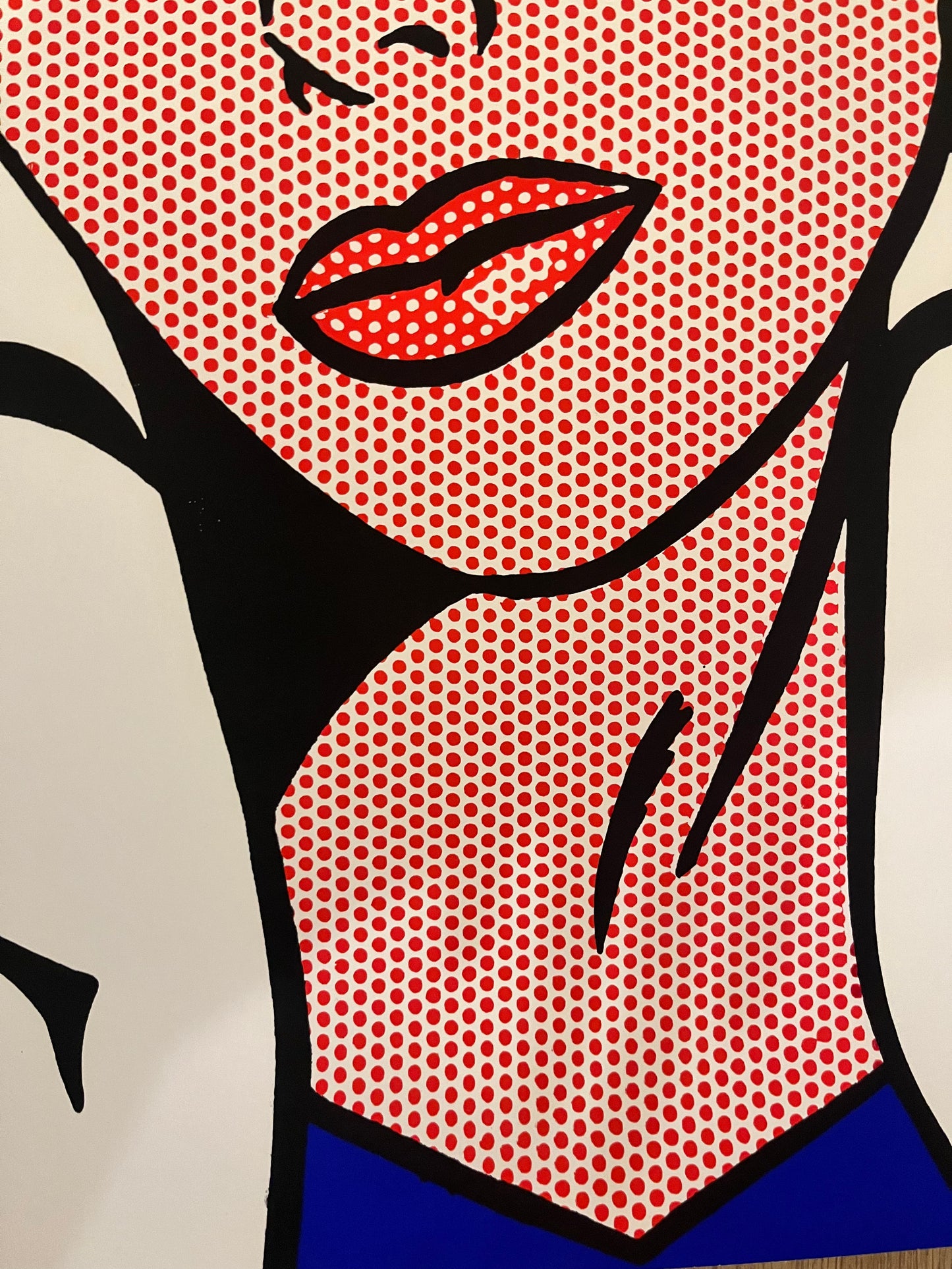 Roy Lichtenstein, M-Maybe Lithograph