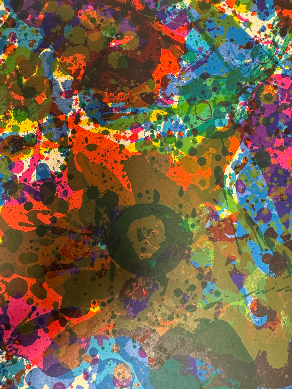 Sam Francis – Untitled (Fresh Air School Portfolio), 1972
