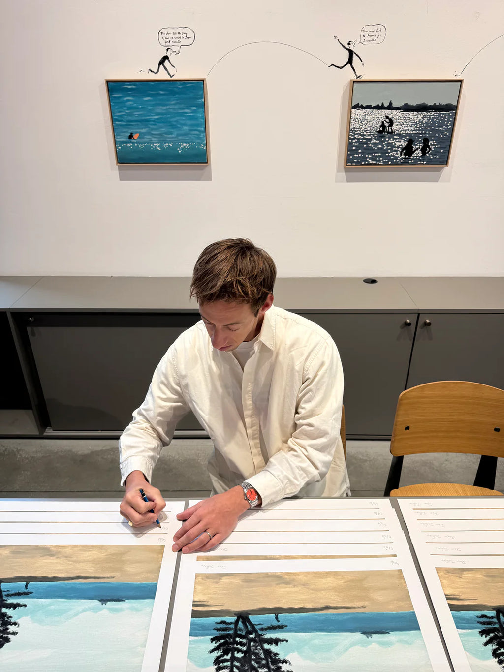 Jean Jullien - Naoshima - Archival pigment ink print (2025)