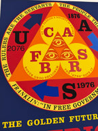 Robert Indiana – The Golden Future of America, 1976