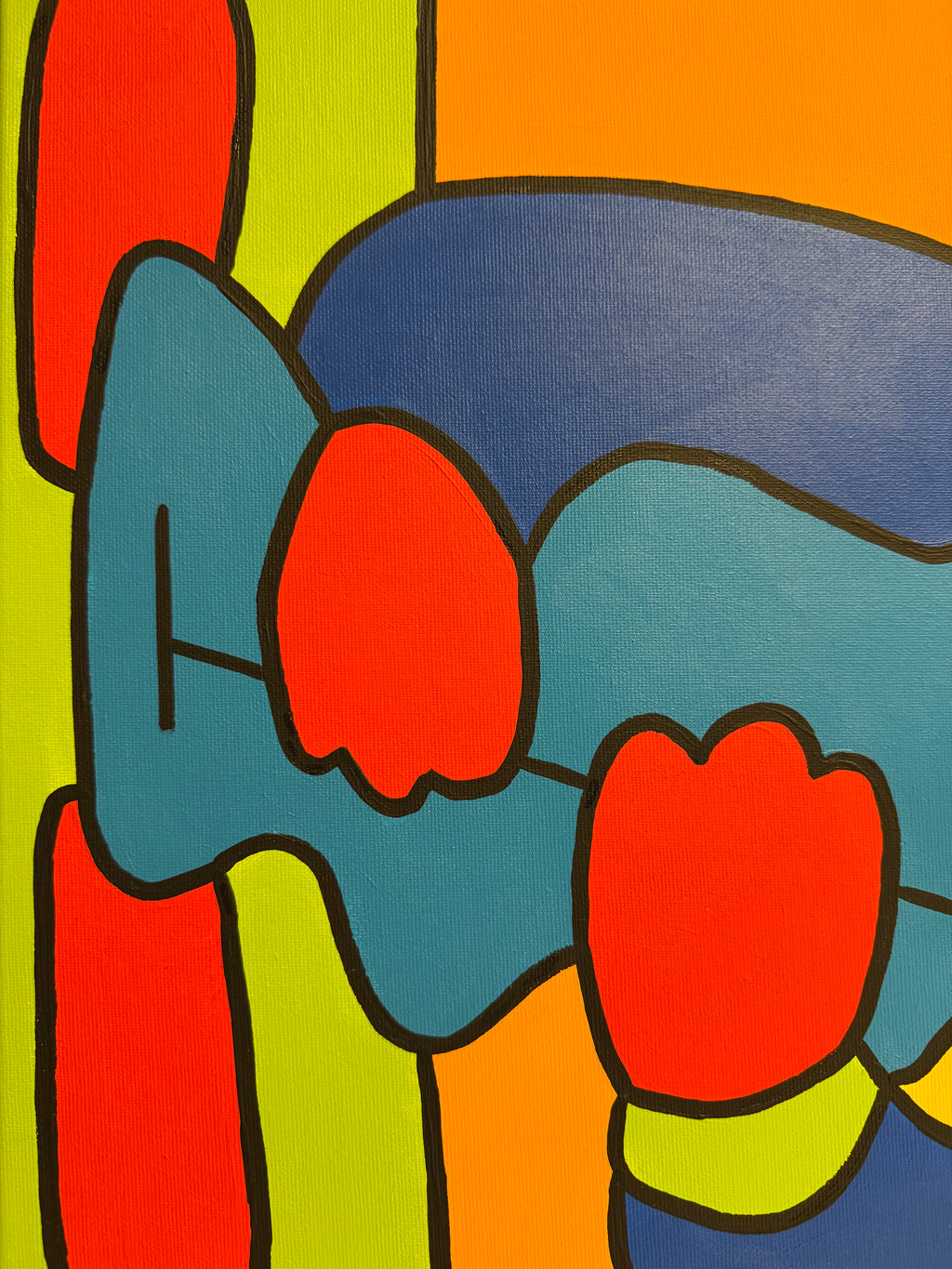 Thierry Noir – Une méditation profonde avant le début de chaque concert…