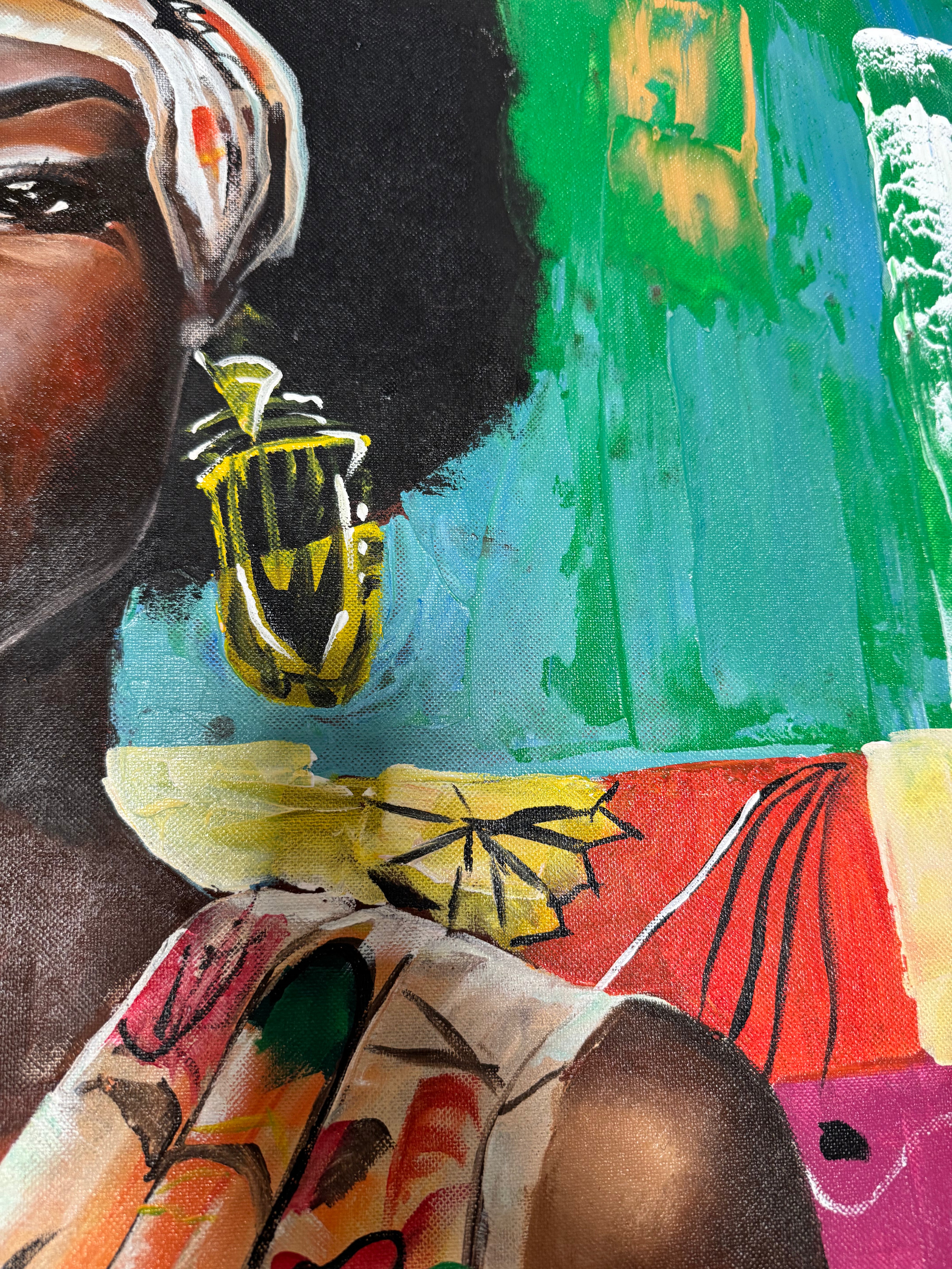 Ansou Niabaly – Grace in Vibrant Hues