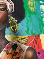 Ansou Niabaly – La grâce aux couleurs vibrantes