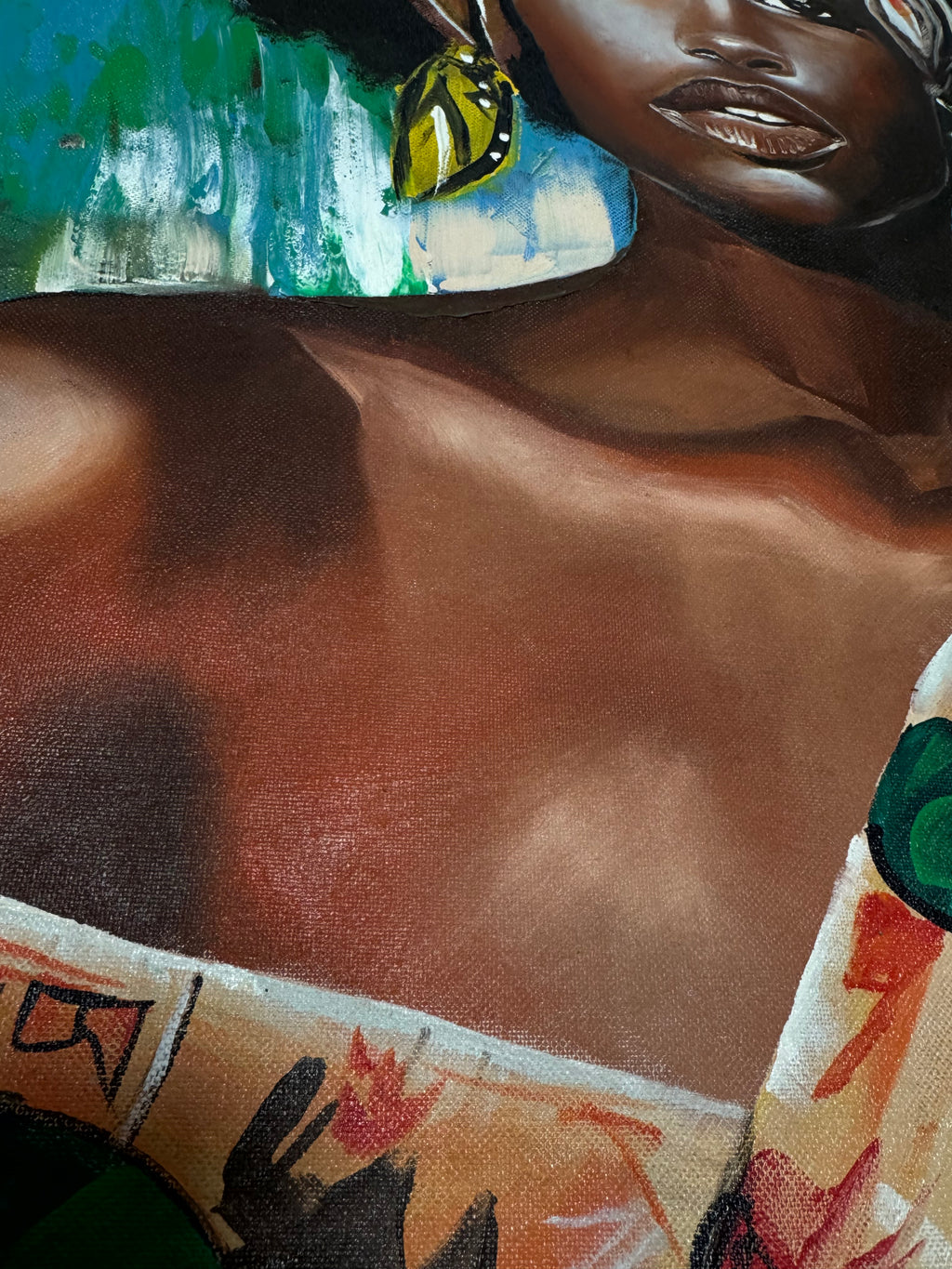 Ansou Niabaly – La grâce aux couleurs vibrantes
