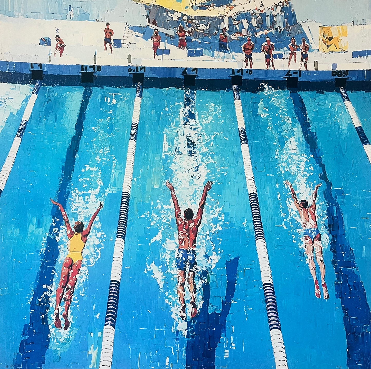 Richard Prince - Olympic Games 2024 (Golden Waters)