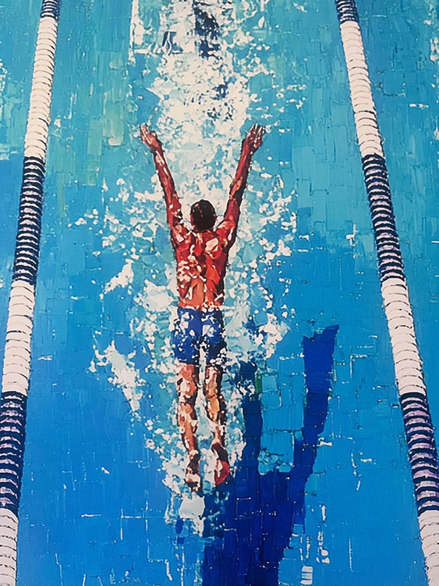 Richard Prince - Olympic Games 2024 (Golden Waters)