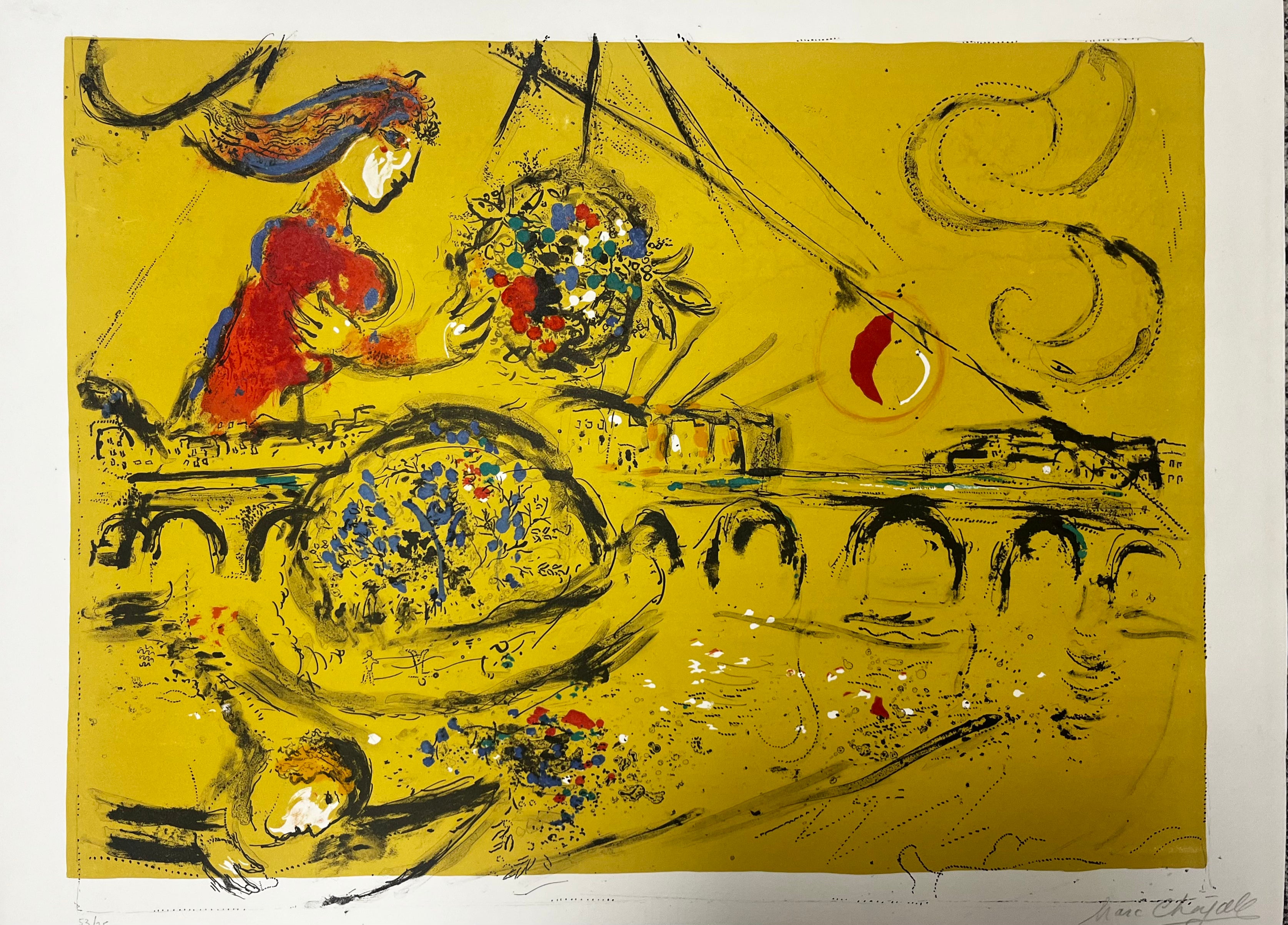 Marc Chagall - Île Saint-Louis (1959)