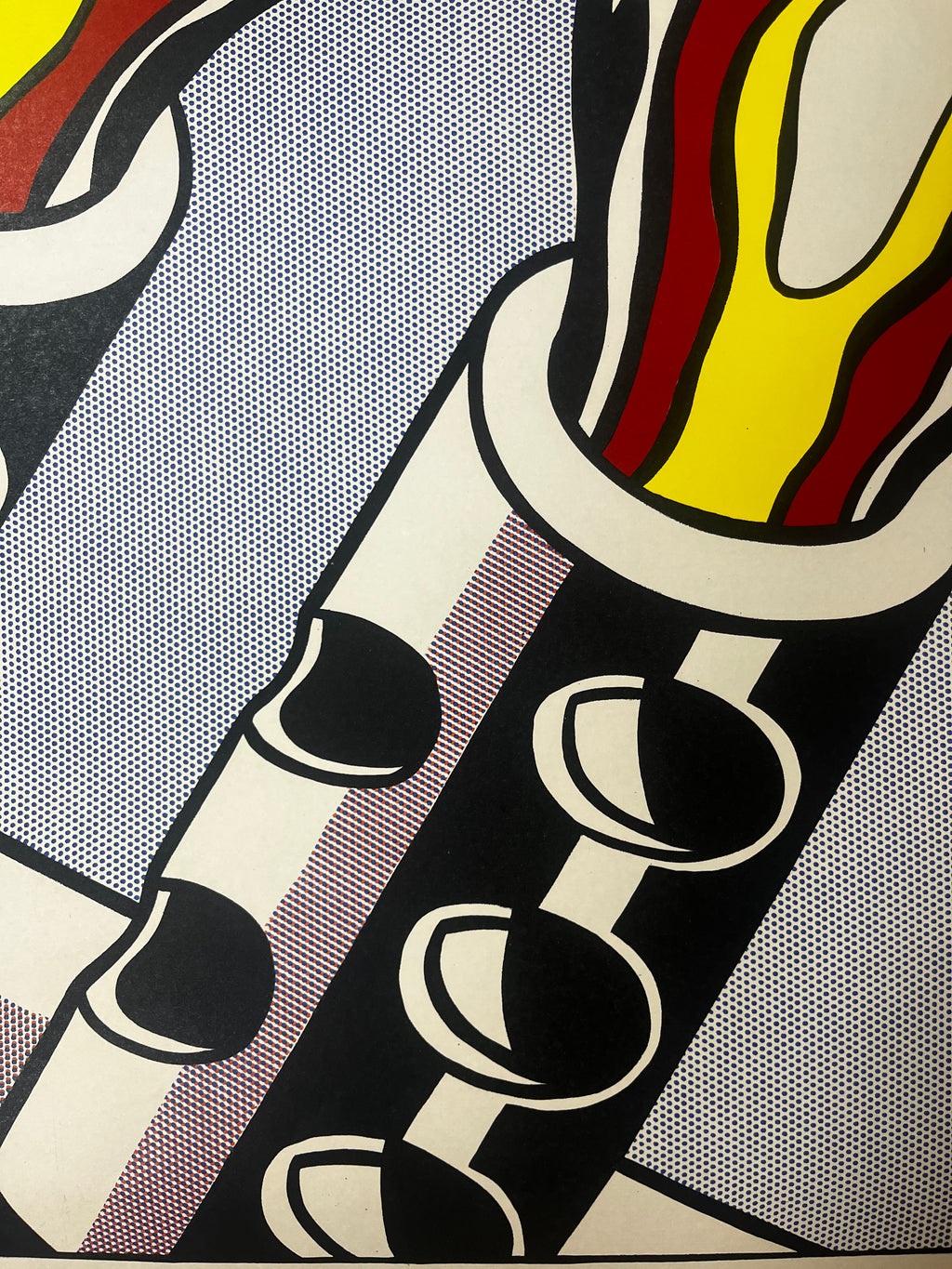 Roy Lichtenstein - As I Opened Fire (triptych) 1966