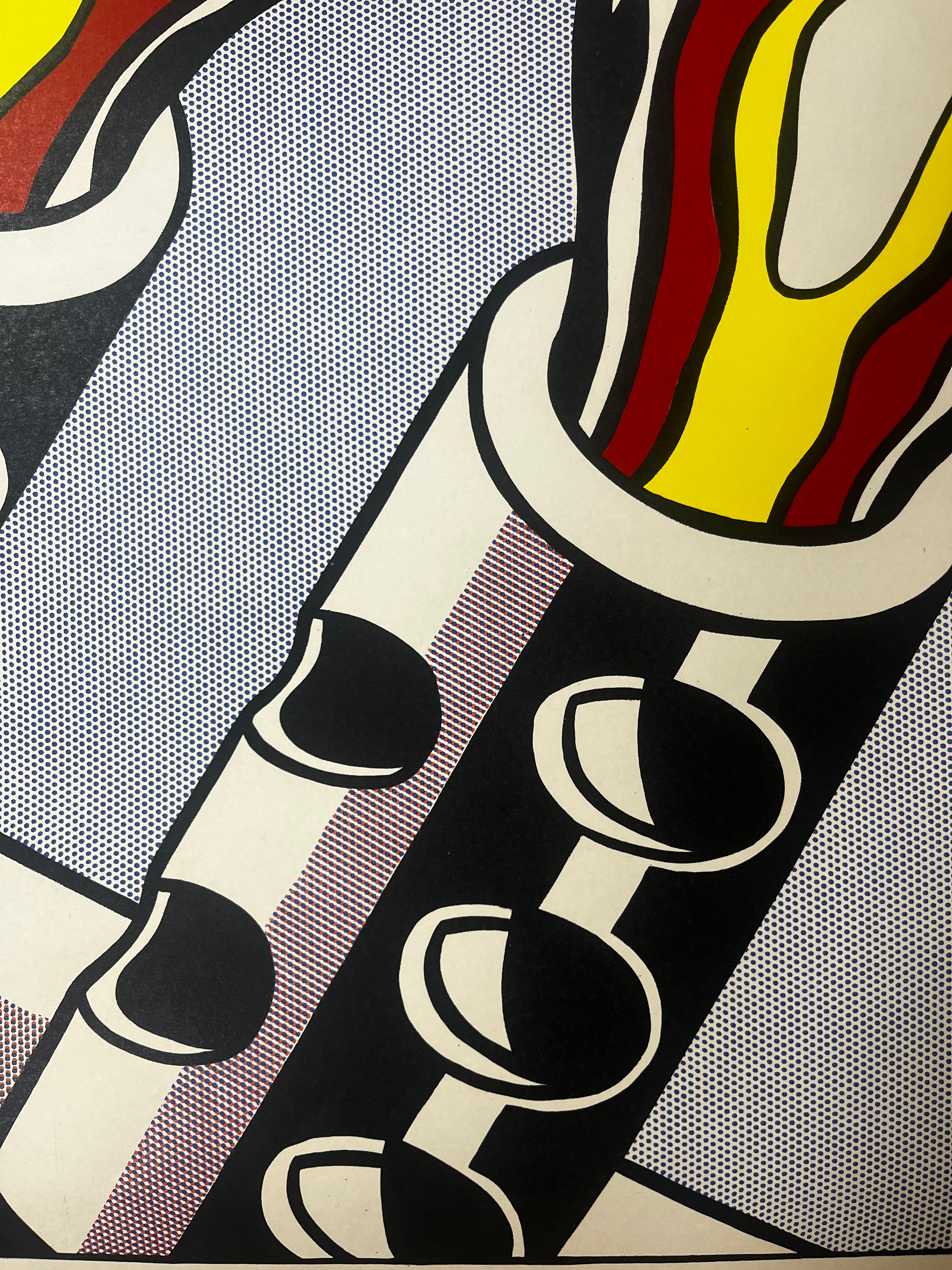 Roy Lichtenstein - As I Opened Fire (triptych) 1966