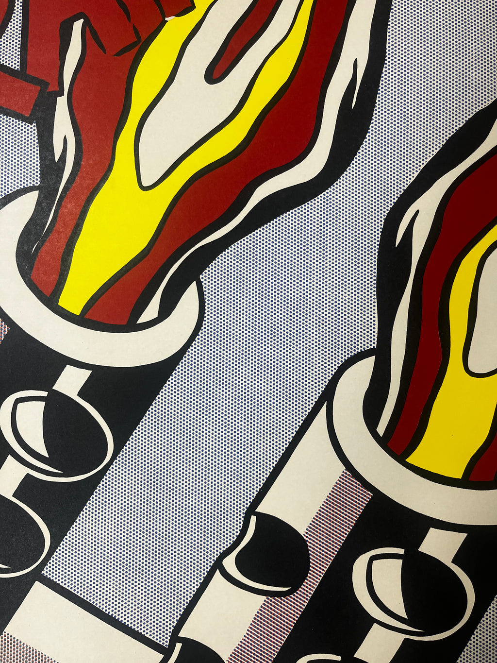 Roy Lichtenstein - As I Opened Fire (triptych) 1966