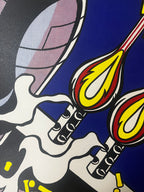 Roy Lichtenstein - As I Opened Fire (triptych) 1966