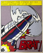 Roy Lichtenstein - As I Opened Fire (triptych) 1966