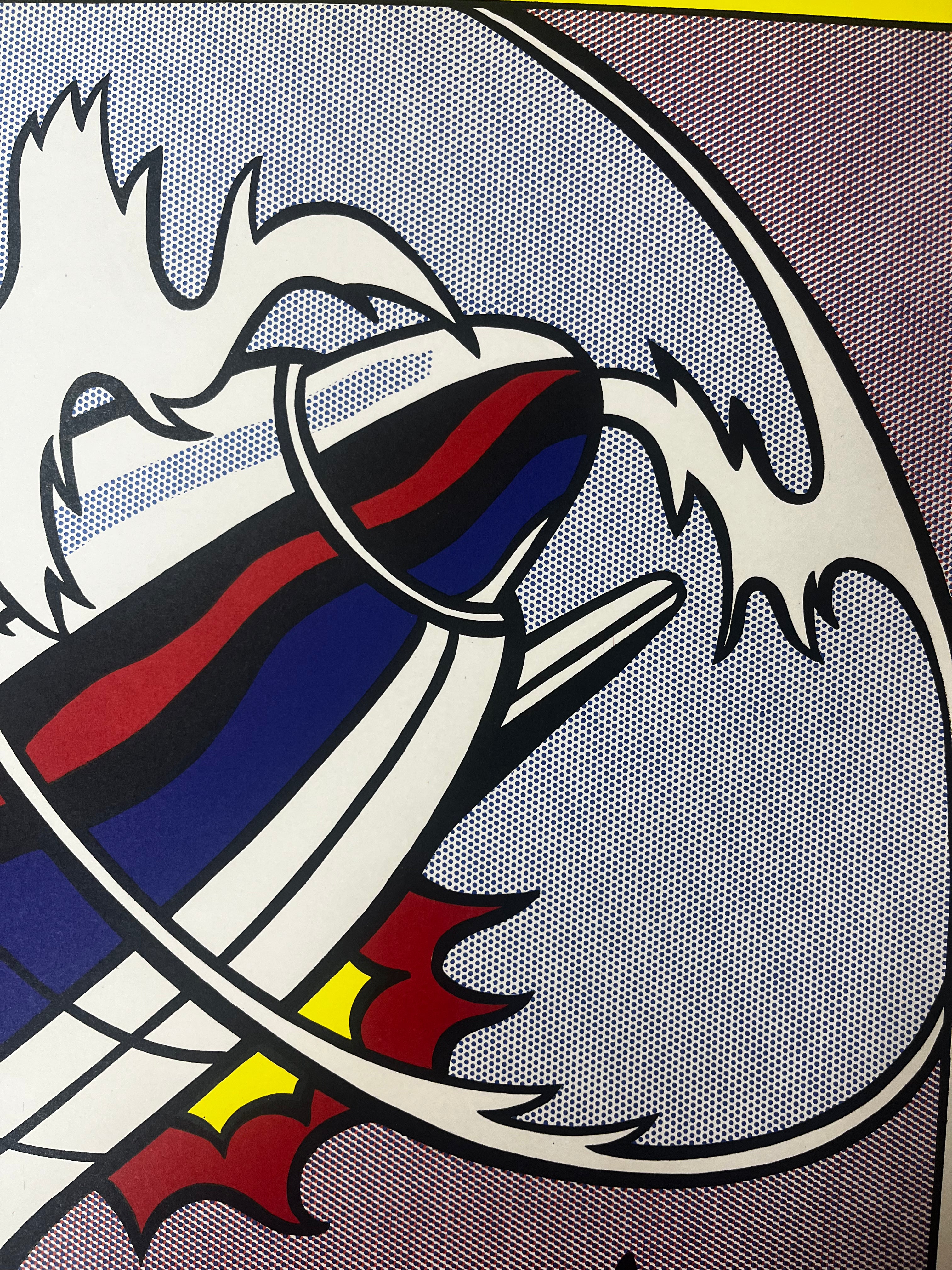 Roy Lichtenstein - As I Opened Fire (triptych) 1966