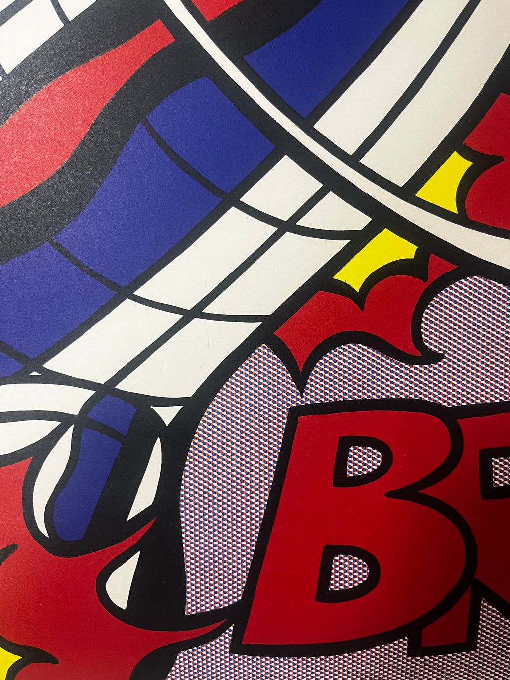 Roy Lichtenstein - As I Opened Fire (triptych) 1966