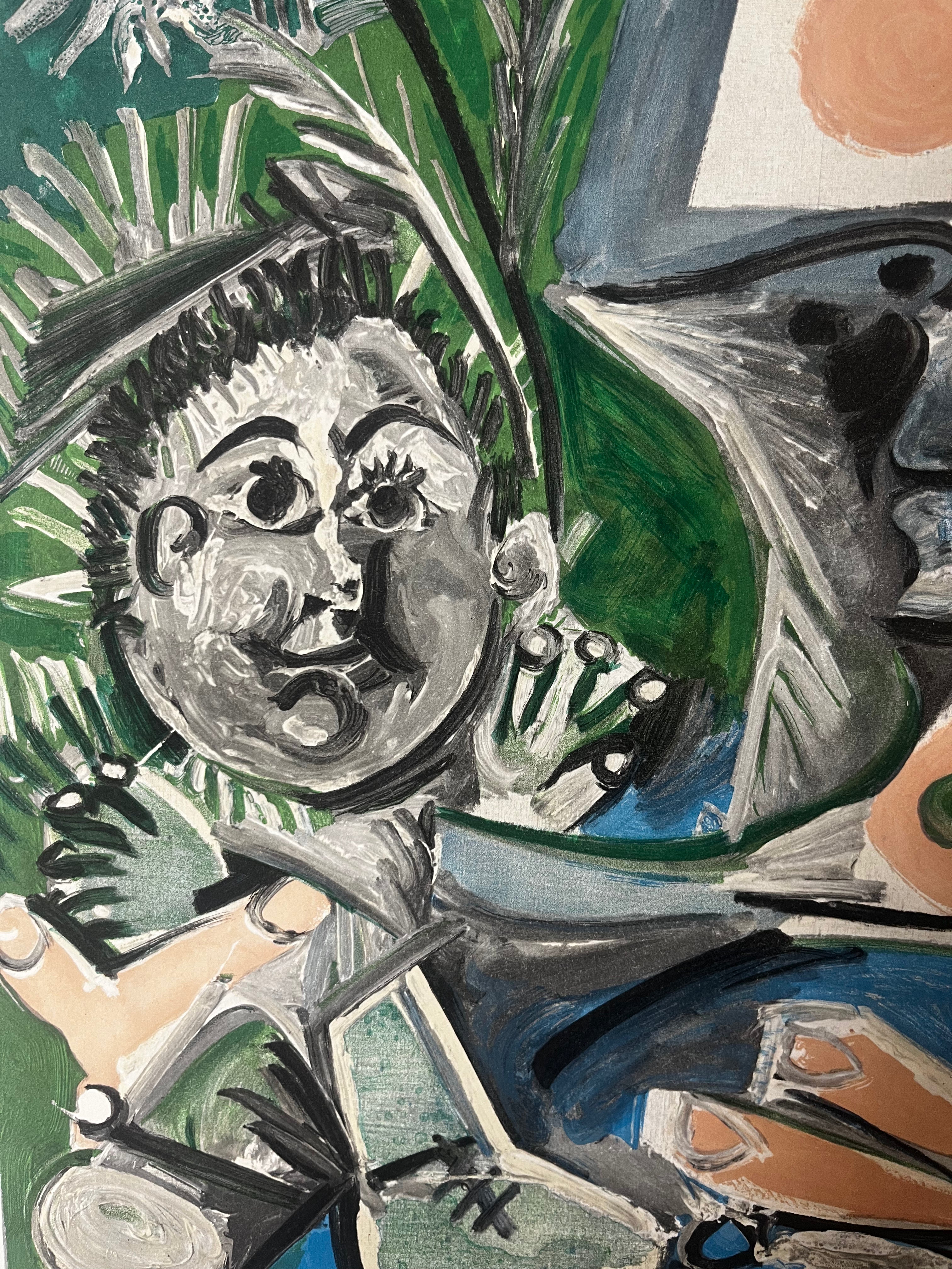 Pablo Picasso - Mère et Enfant (1966)