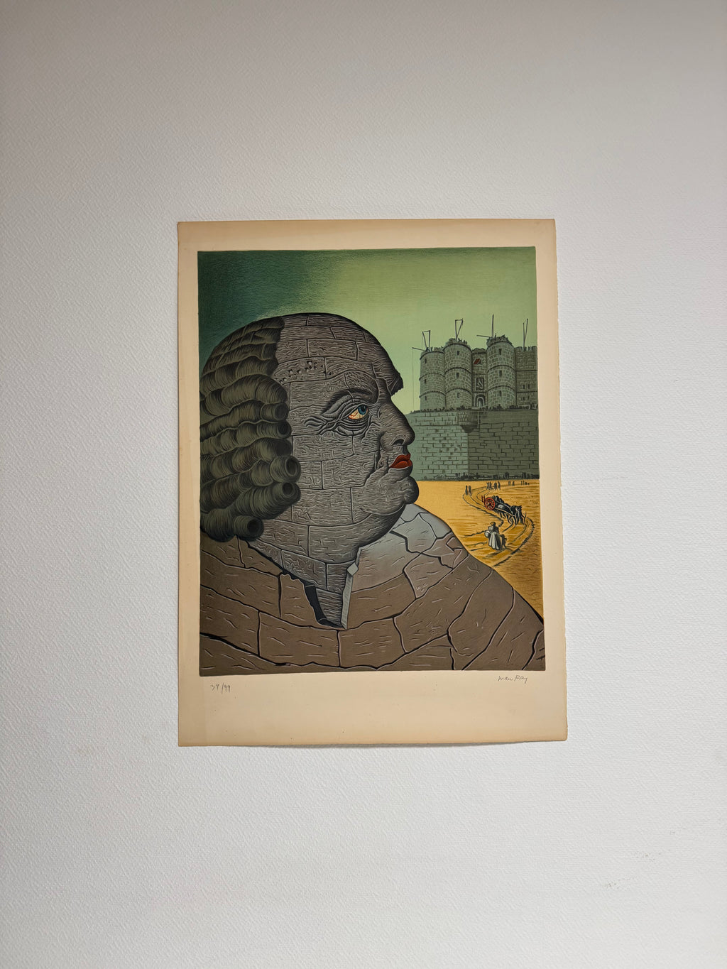 Man Ray – Portrait Imaginaire de Marquis de Sade