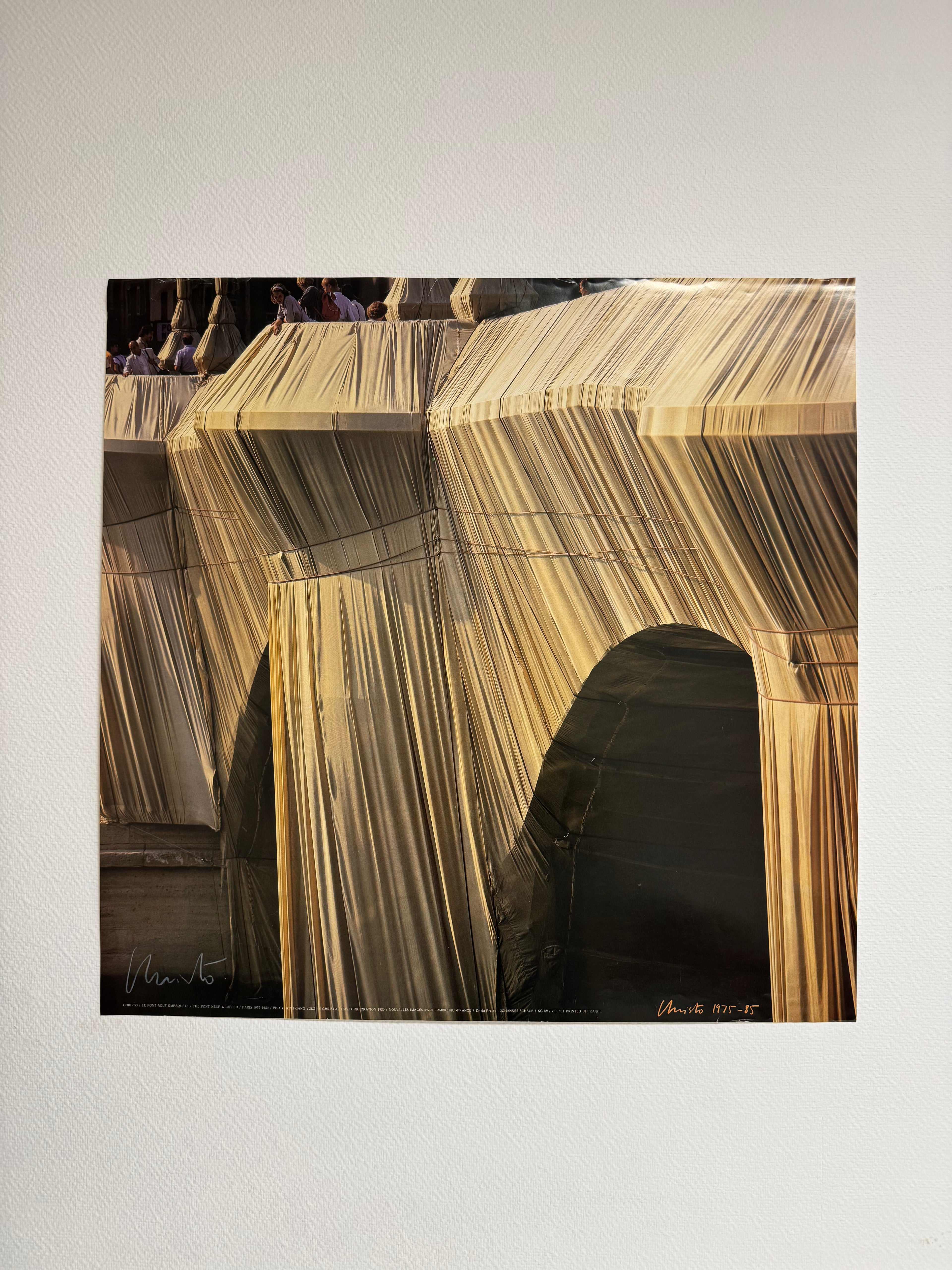 Christo et Jeanne-Claude – Le Pont Neuf emballé (1975–1985)
