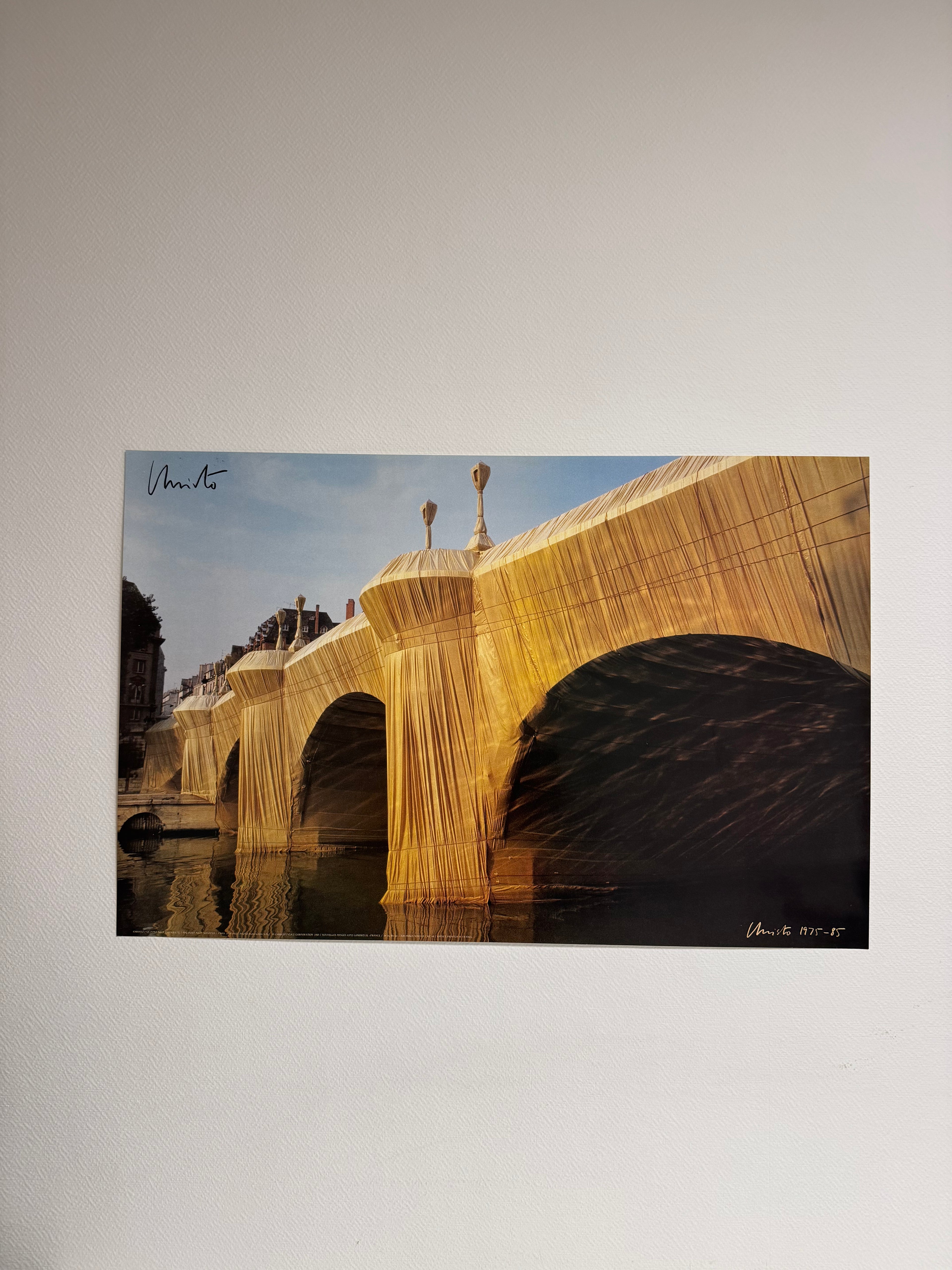 Christo et Jeanne-Claude – Le Pont Neuf emballé