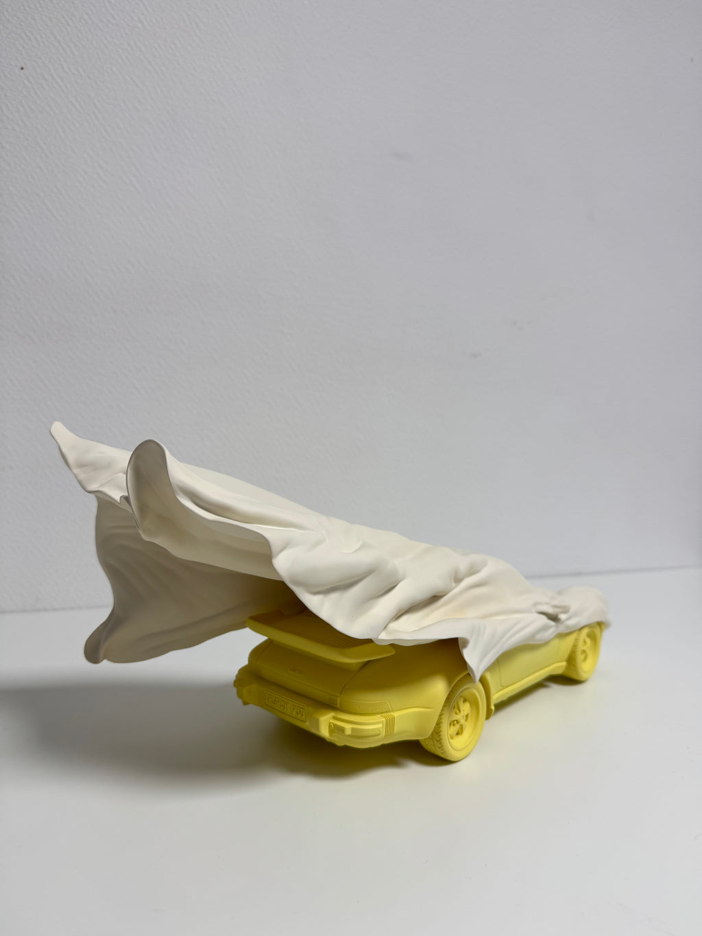 Daniel Arsham - VEILED PORSCHE Yellow (2023)