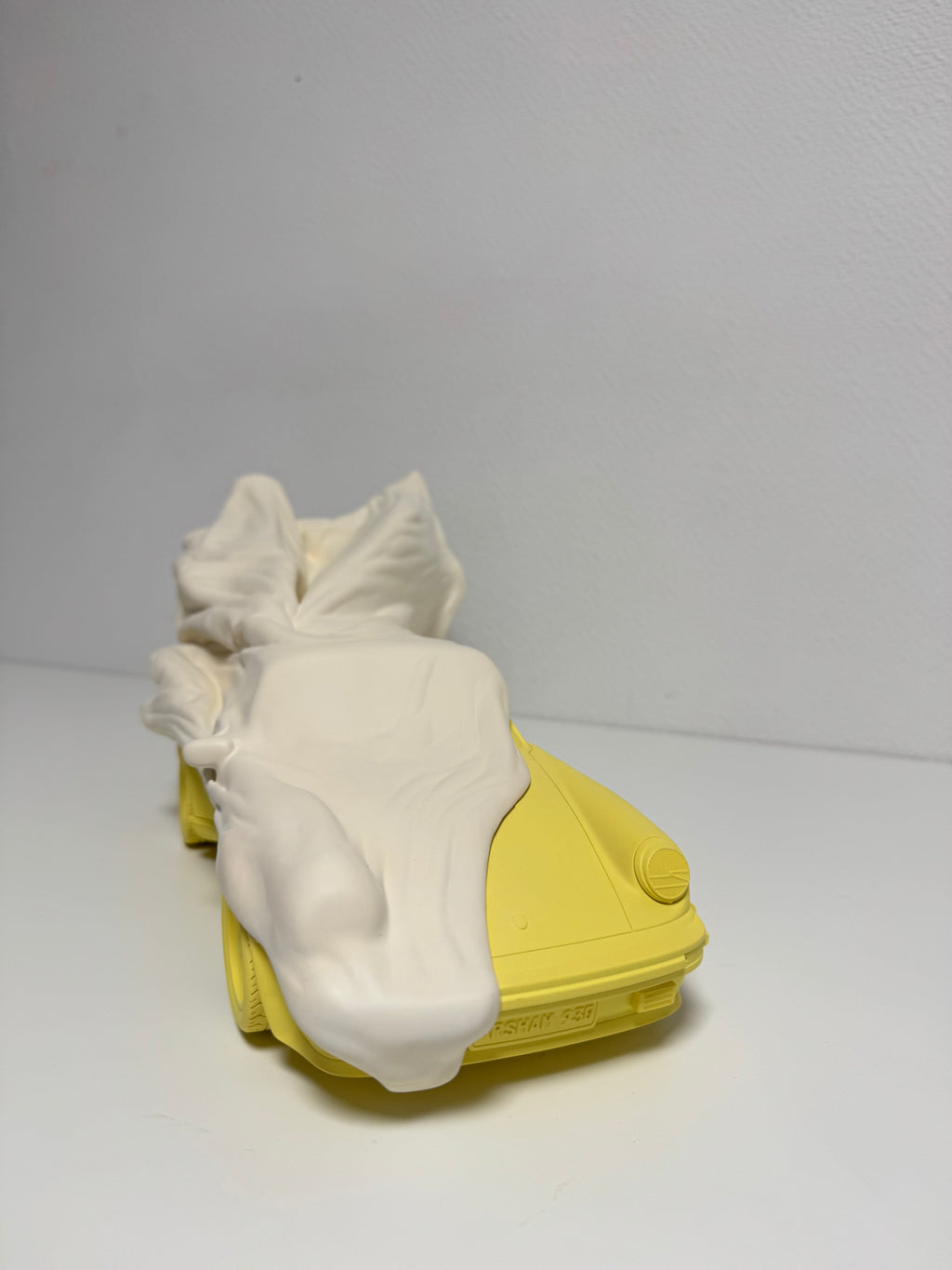Daniel Arsham - VEILED PORSCHE Yellow (2023)