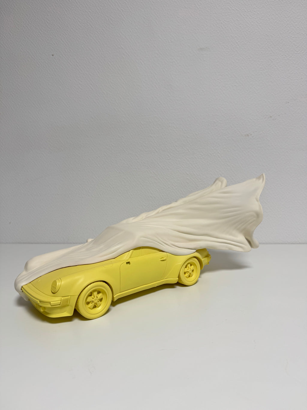 Daniel Arsham - VEILED PORSCHE Yellow (2023)