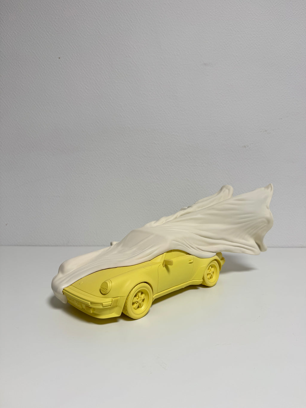 Daniel Arsham - VEILED PORSCHE Yellow (2023)