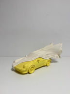 Daniel Arsham - VEILED PORSCHE Yellow (2023)