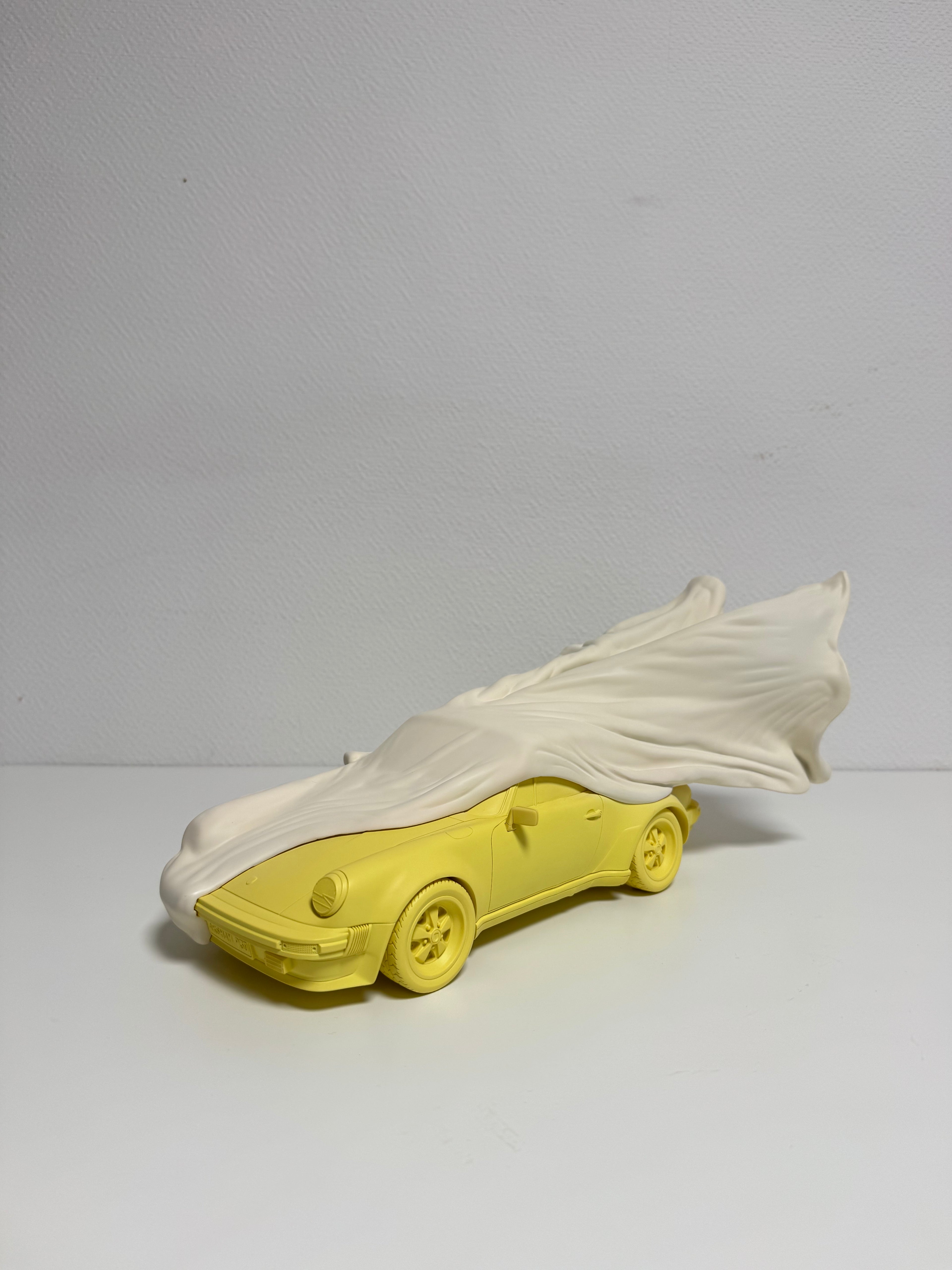 Daniel Arsham - VEILED PORSCHE Yellow (2023)