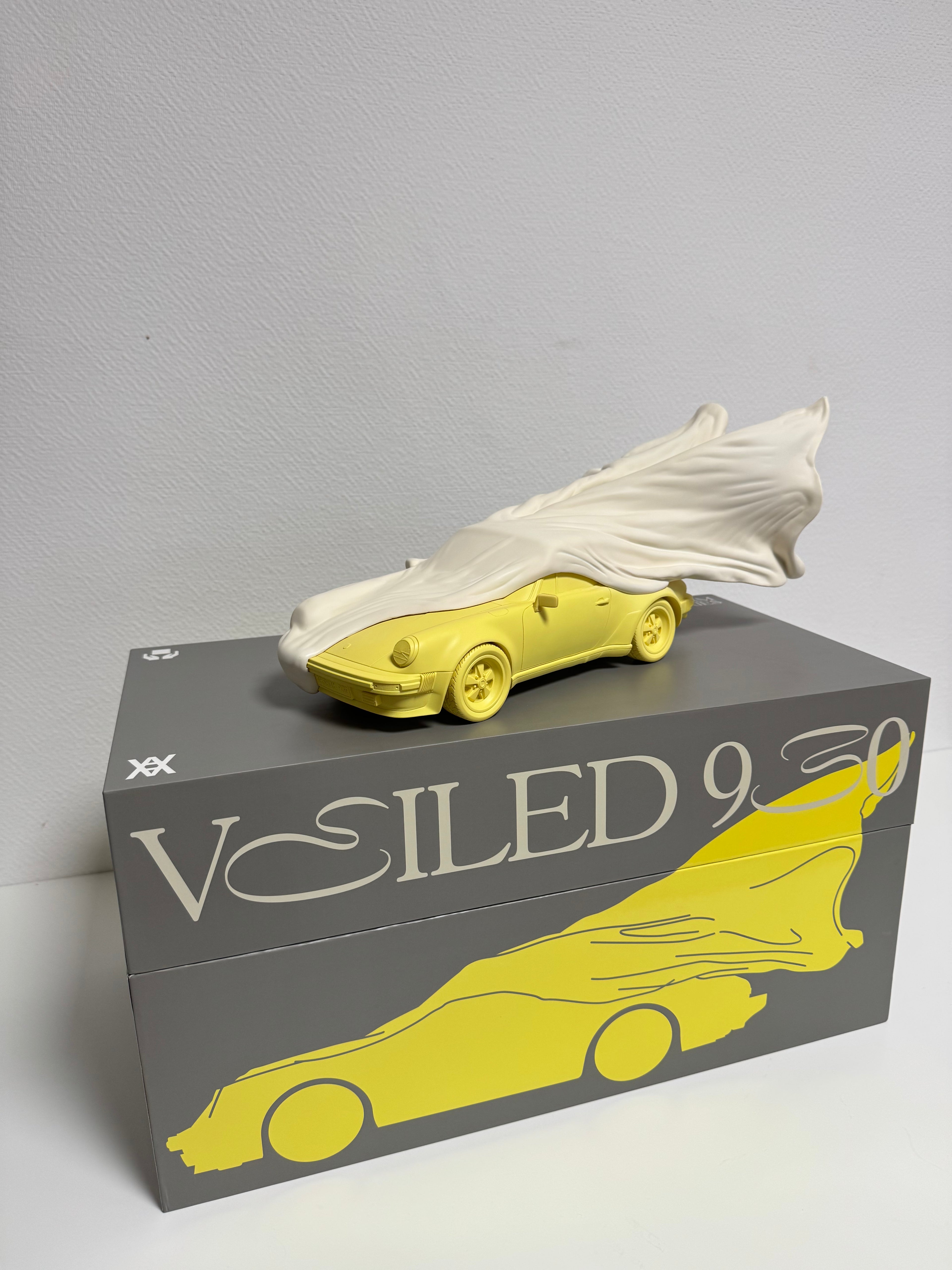 Daniel Arsham - VEILED PORSCHE Yellow (2023)