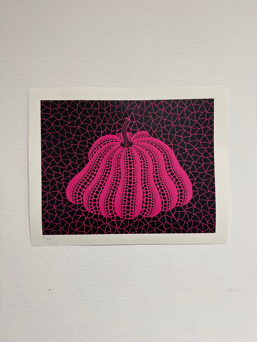Yayoi Kusama – Citrouille violette (2011) – Édition sérigraphique officielle autorisée par le Mori Art Museum - Tokyo