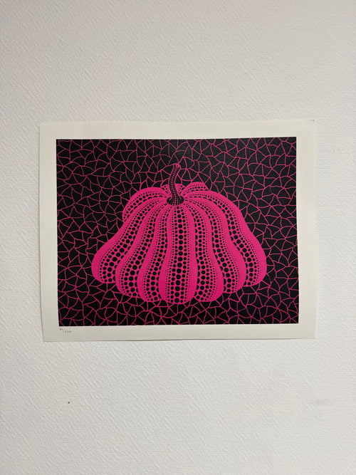 Yayoi Kusama – Citrouille violette (2011) – Édition sérigraphique officielle autorisée par le Mori Art Museum - Tokyo