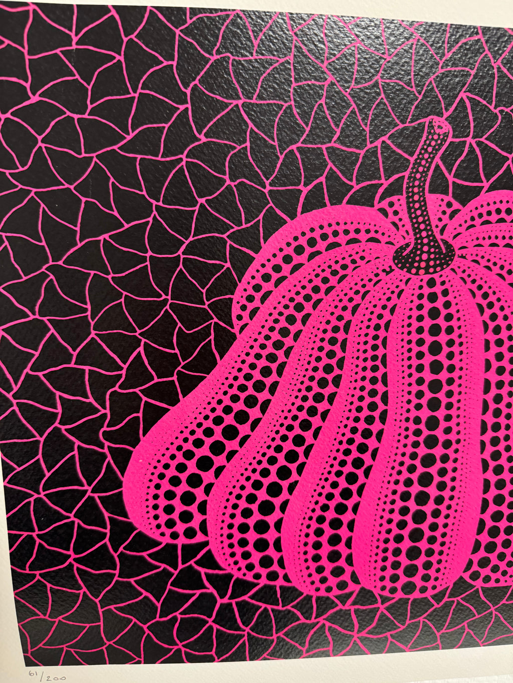 Yayoi Kusama – Citrouille violette (2011) – Édition sérigraphique officielle autorisée par le Mori Art Museum - Tokyo