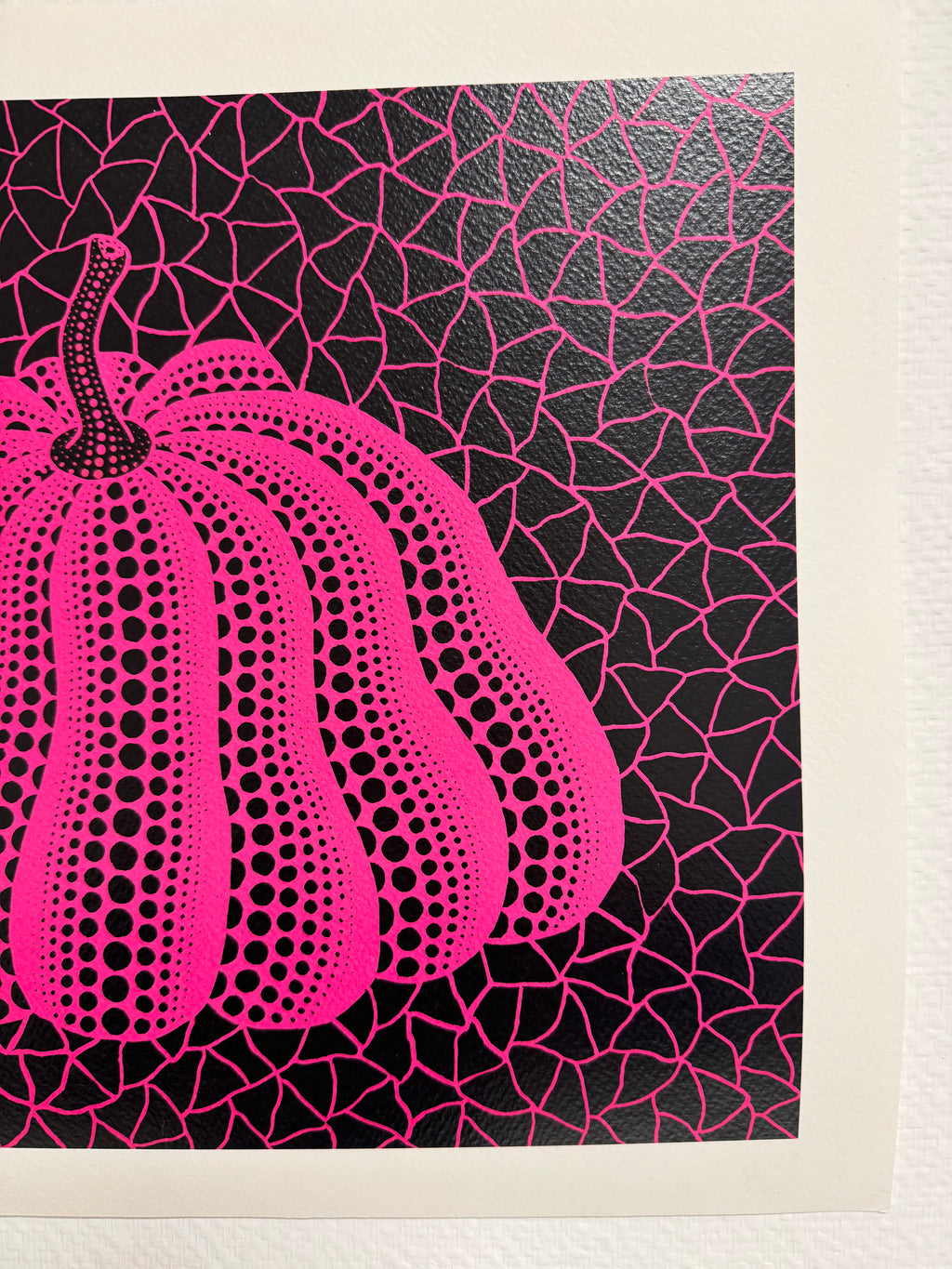 Yayoi Kusama – Citrouille violette (2011) – Édition sérigraphique officielle autorisée par le Mori Art Museum - Tokyo