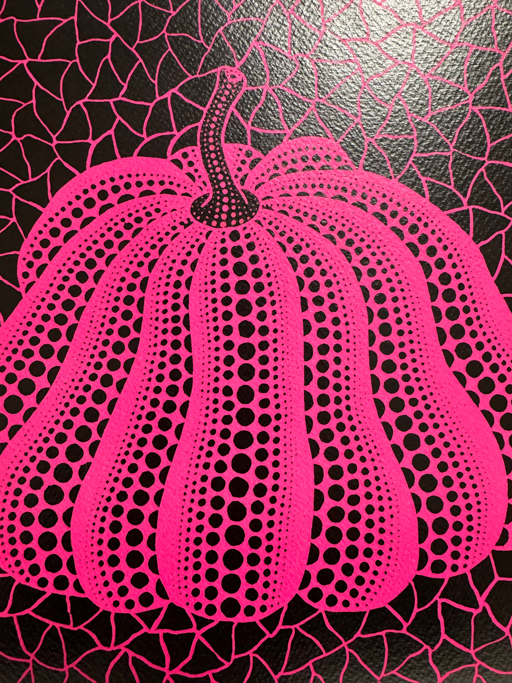 Yayoi Kusama – Citrouille violette (2011) – Édition sérigraphique officielle autorisée par le Mori Art Museum - Tokyo