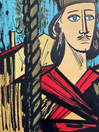 Bernard Buffet - Saint Tropez en Gloire from Saint-Tropez (1979)